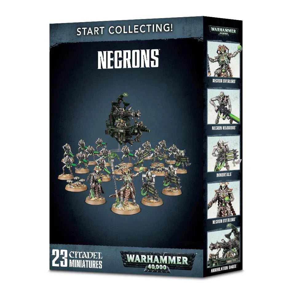 Warhammer 40K: Necrons: Warriors + Paints Set - Game Nerdz