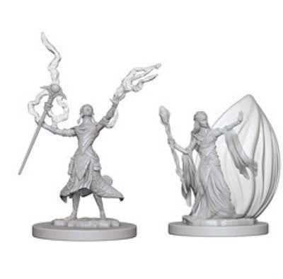 DEC208778 - D&D ICONS REALM PREMIUM PAINTED FIG ELF WIZARD FEMALE