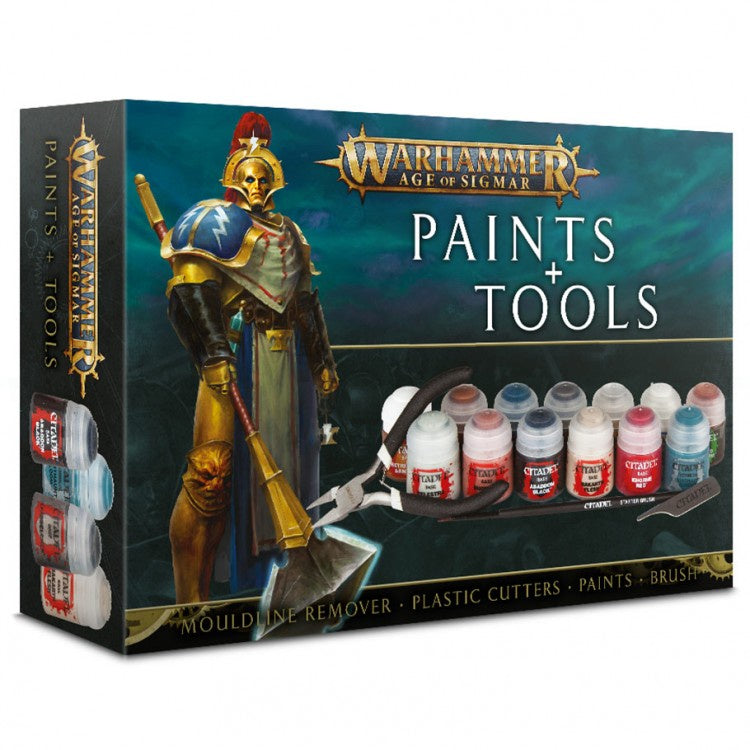 Warhammer 40k 10th Edition Paints + tools set