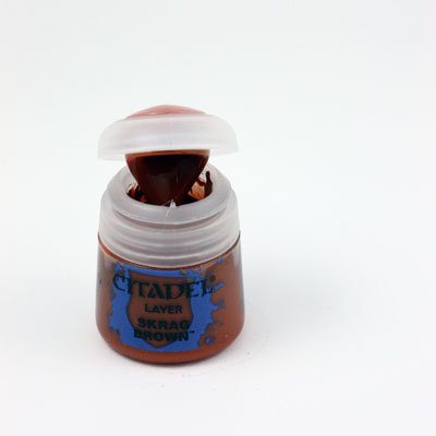 Games Workshop Citadel Paint Pot OOP Base: Mournfang Brown 21-20