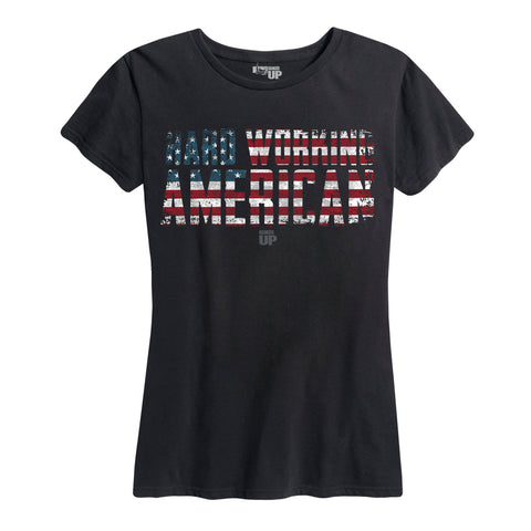 Women's Hard Working American Tee