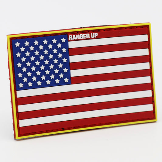 Subdued American Flag PVC Patch - Overwatch Designs