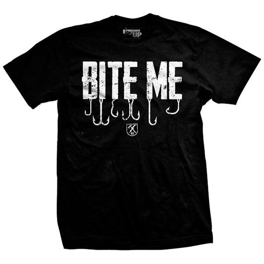 Bite Me Fishing Lures Fishing Graphic T-shirt 