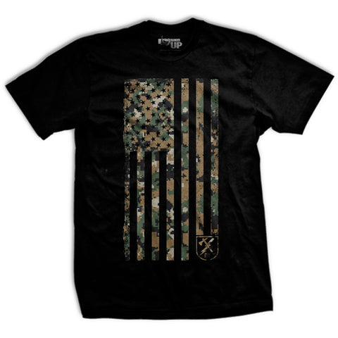 MARPAT Camo Flag T-Shirt