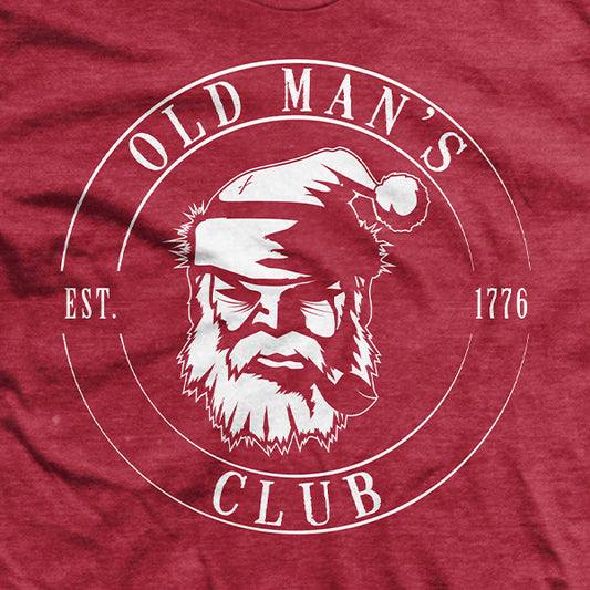 Men's Old Man's Fight Club T-Shirt, Size Large in Black by Ranger Up