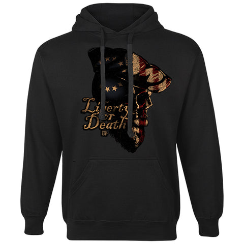 patriots skull hoodie