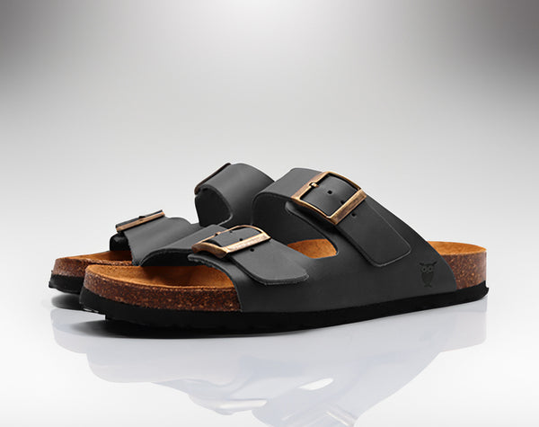 Black Cork sandals