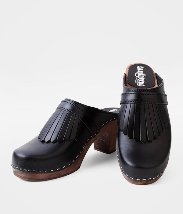 La Cigale Clogs Cognac - Leather (70259SB4504390)