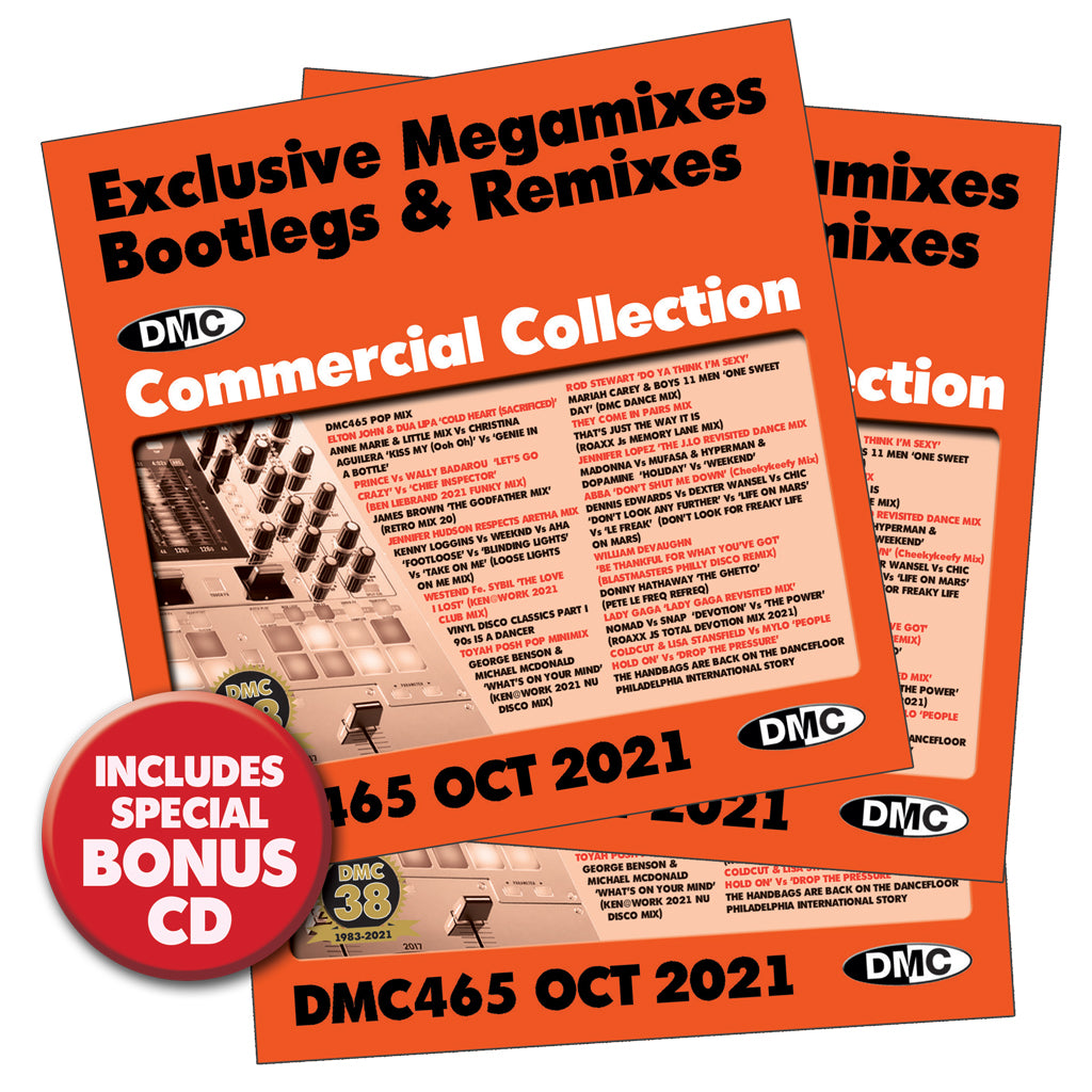 DMC Commercial Collection 465 - 3 x CD set - October 2021 release – DMC  World Store