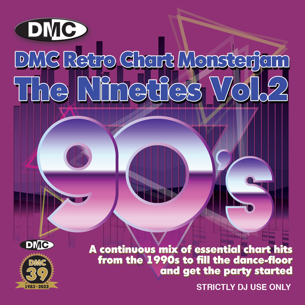 Dmc Retro Chart Monsterjam The 90s Volume 2 June 2022 Release – Dmc