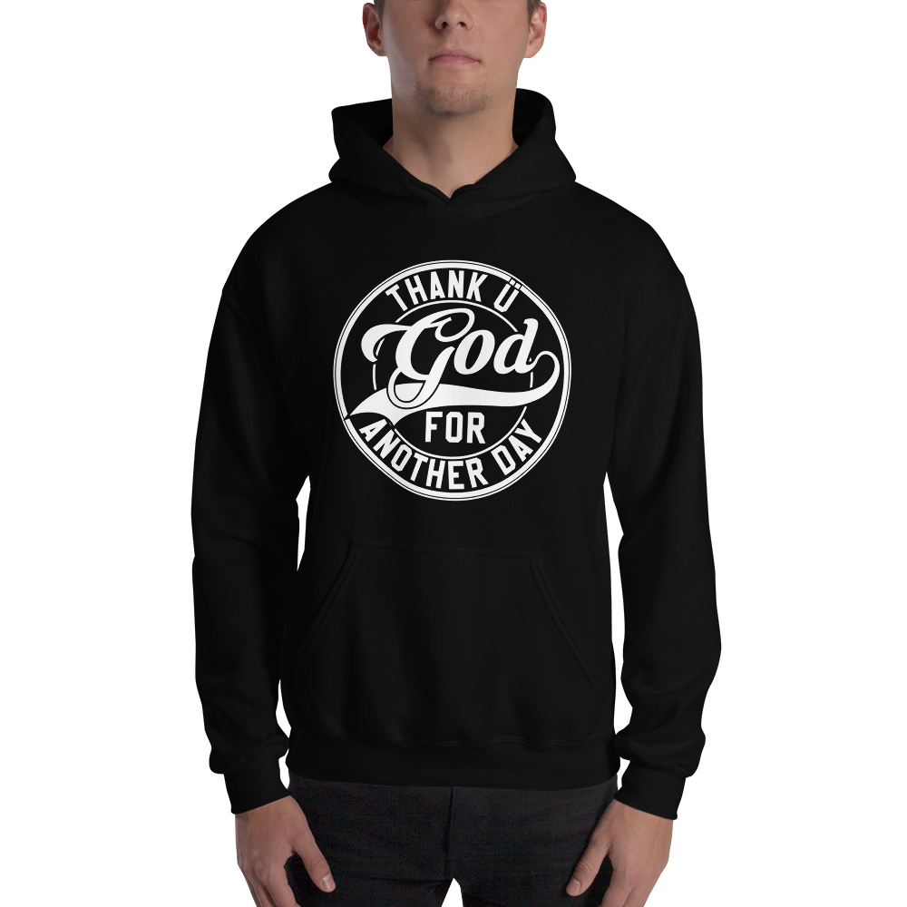 Circle Logo Hoodie – Thank Ü God For Another Day™ Clothing