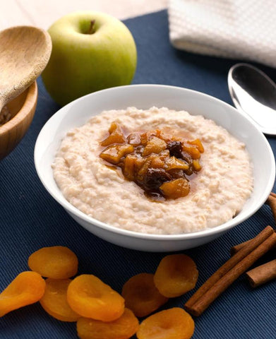 Homestyle Porridge with Fruit Compote