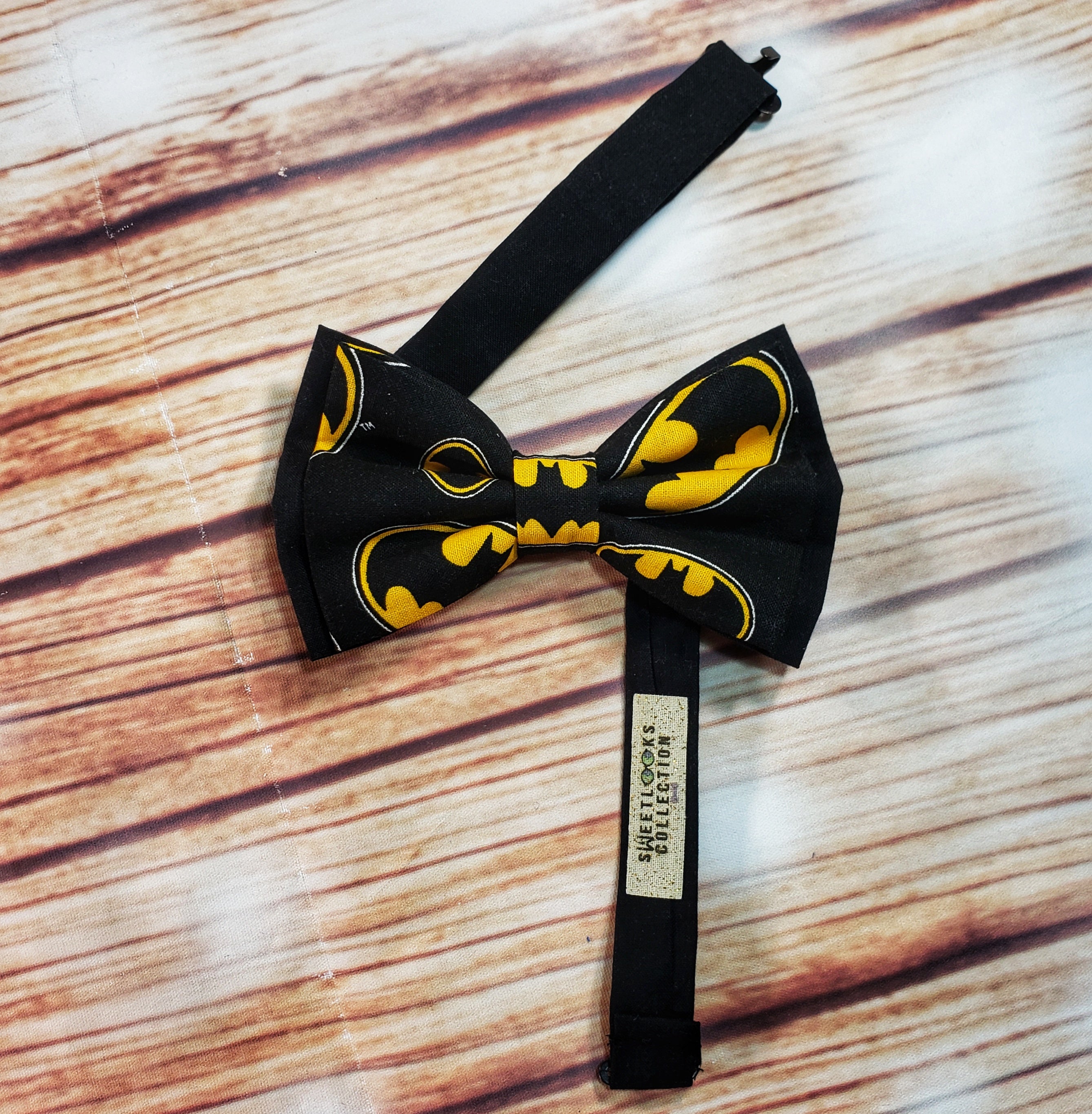 Batman Suspenders and Bow Tie (or Hair Bow) | Dapper Xpressions