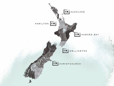 New Zealand Map