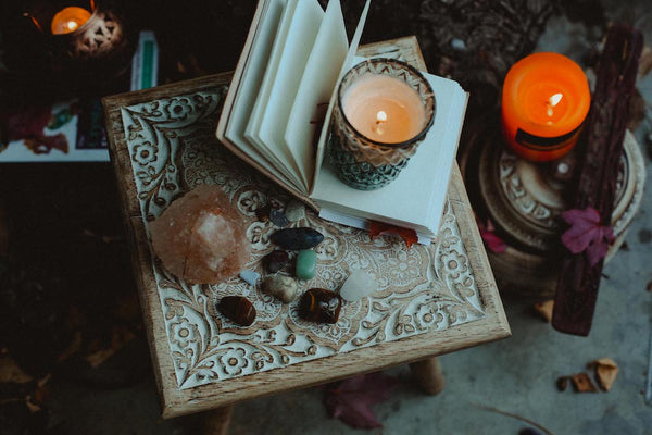 Re-charging crystals - full moon ritual