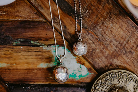 ISHKA Harmony ball pendants - unique Valentine's gifts