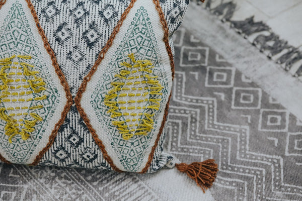 ISHKA Block printed cushions