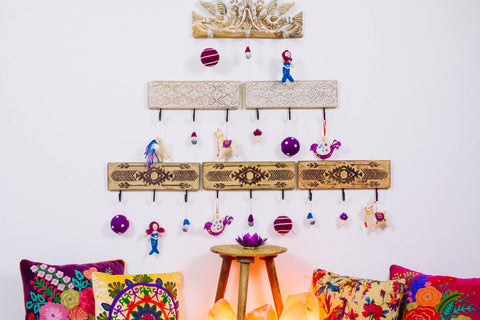 ISHKA Coat Hook Christmas Tree