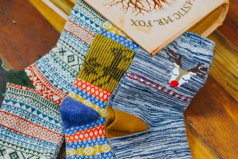 Quirky Christmas Gift Ideas - Hippy Christmas Socks