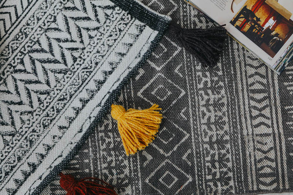 ISHKA Block printed rugs 