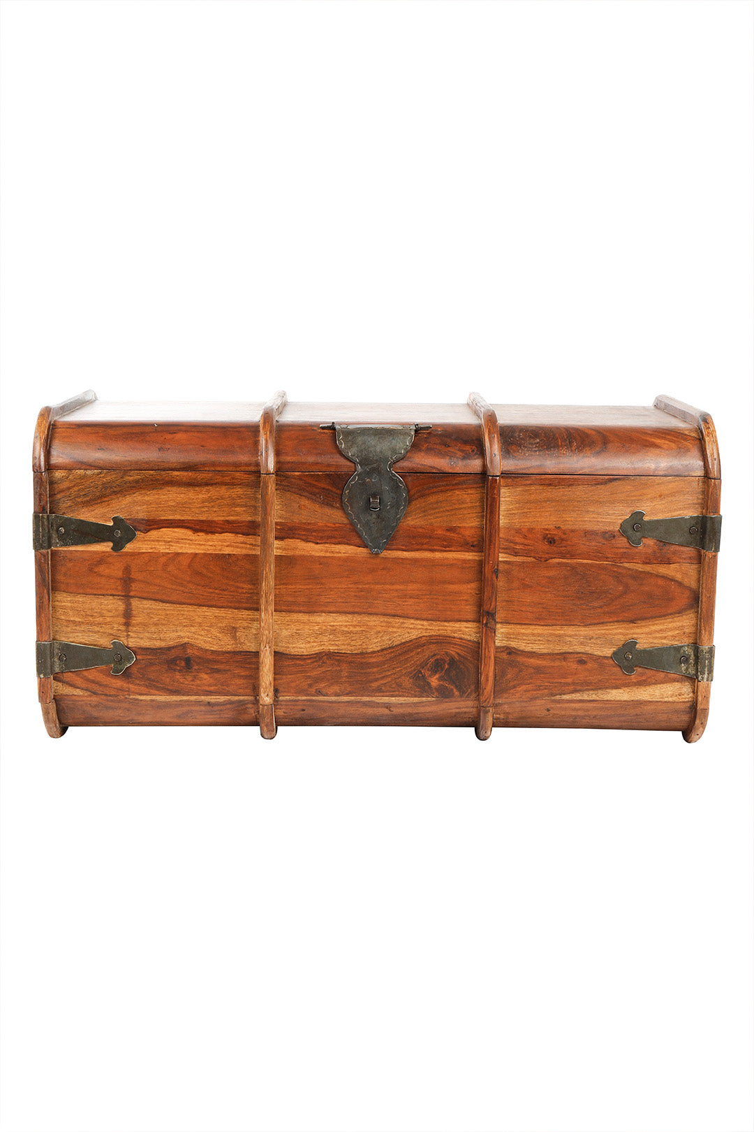 Sheesham Steamer Trunk Furniture Ishka