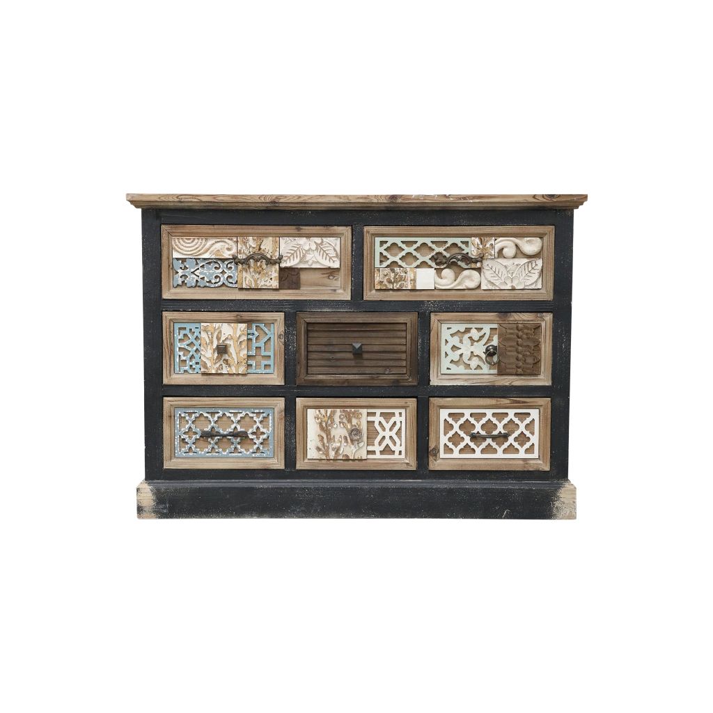 Eclectic Tile Drawers Storage Ishka