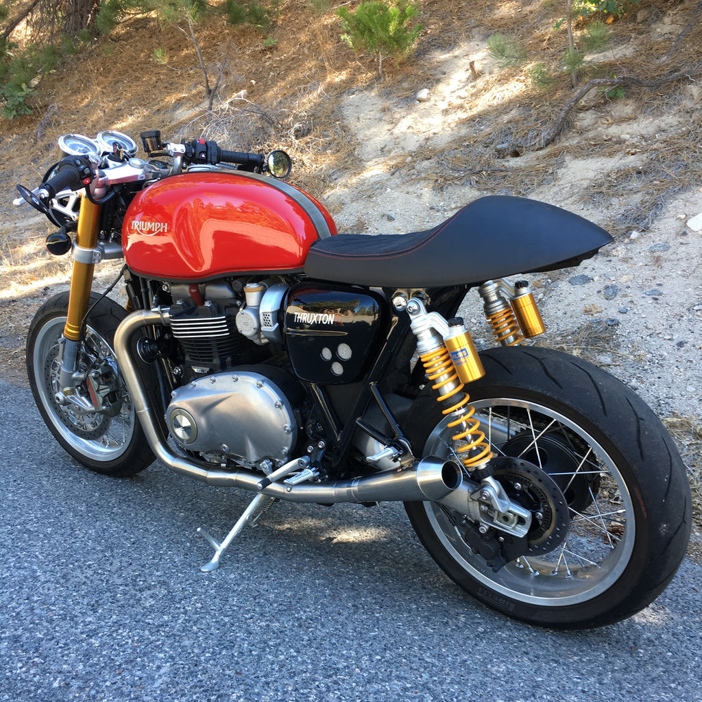 triumph thruxton r slip on exhaust