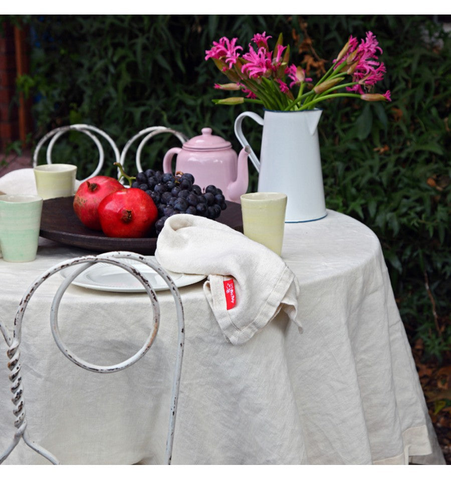 irish linen tablecloth