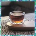 Kinto Kronos double walled tea glass