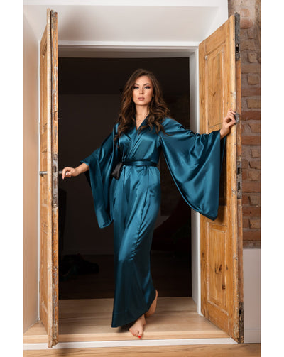 Robe and Nightgown Set, Kimono robe