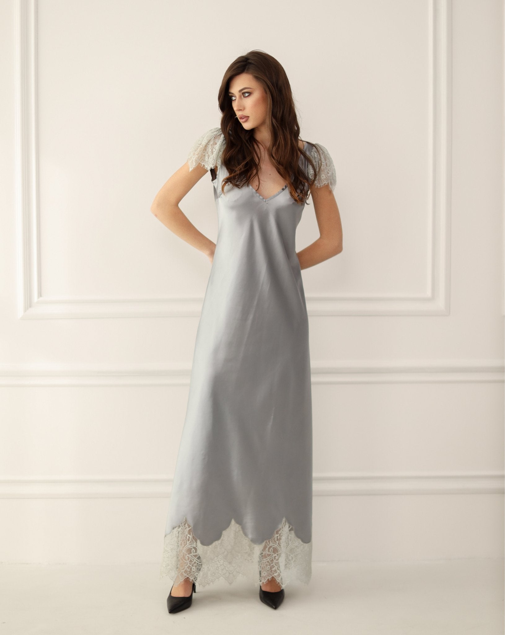 Long Silk Nightgown, Buy Silk Nightgown