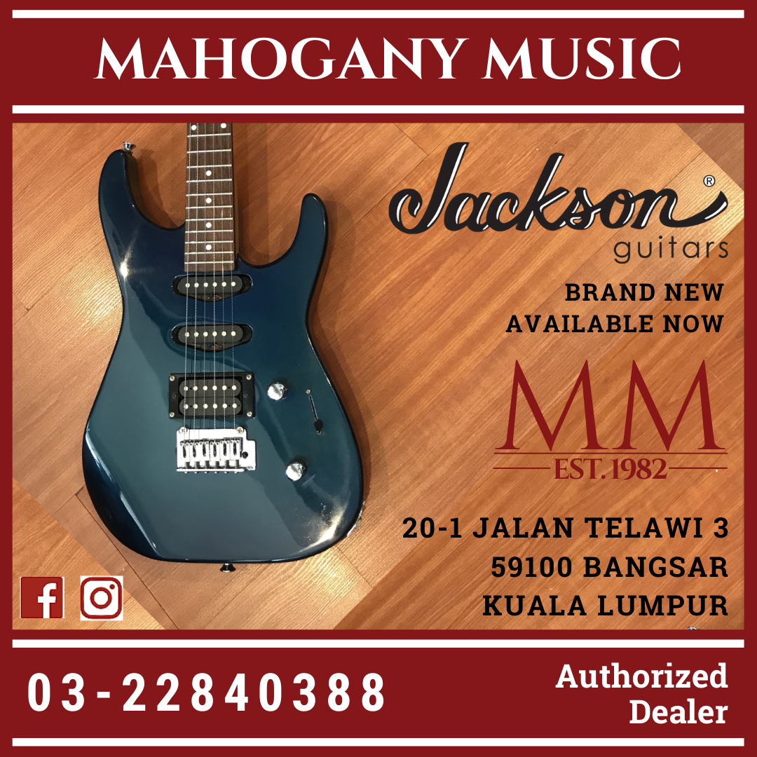 Jackson D10 Metallic Blue Electric Guitar