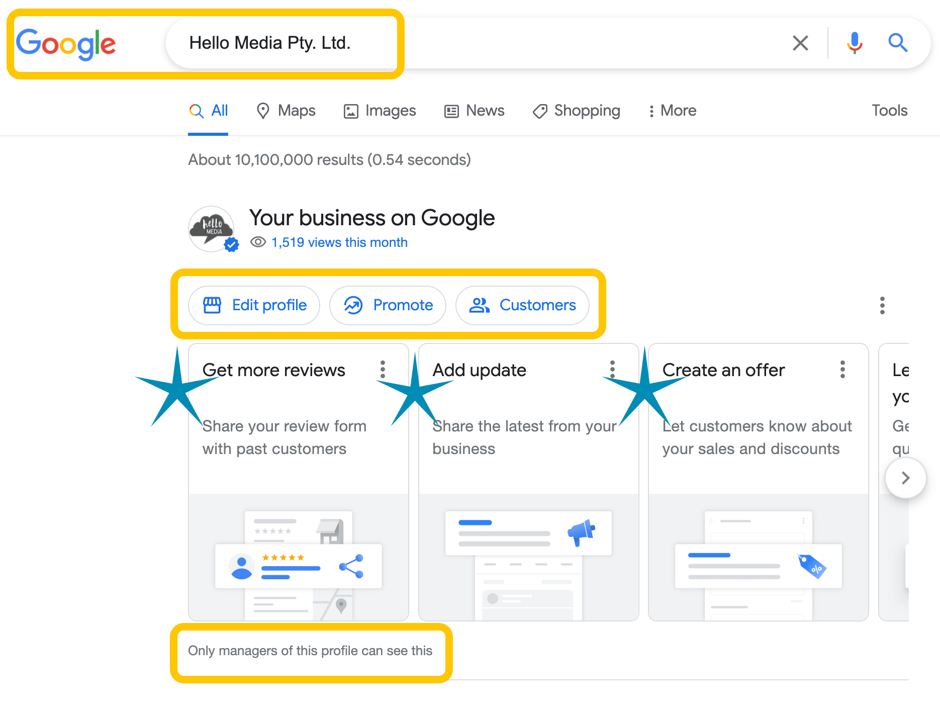 google my business changed to google business profile