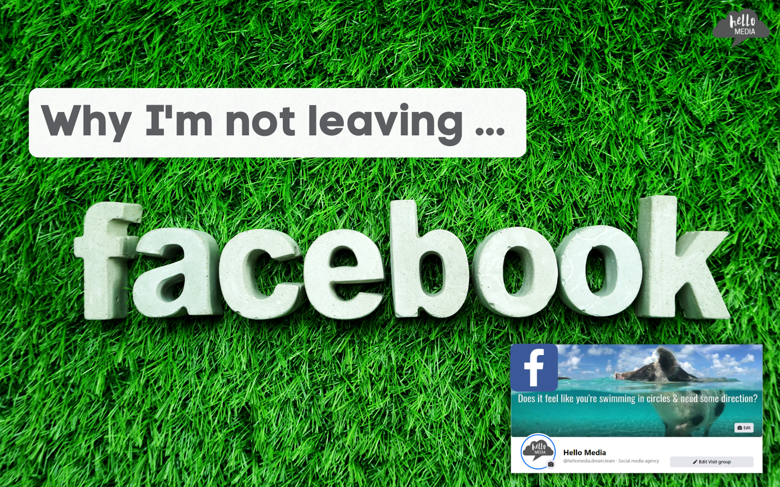 why i'm not leaving facebook (yet!)