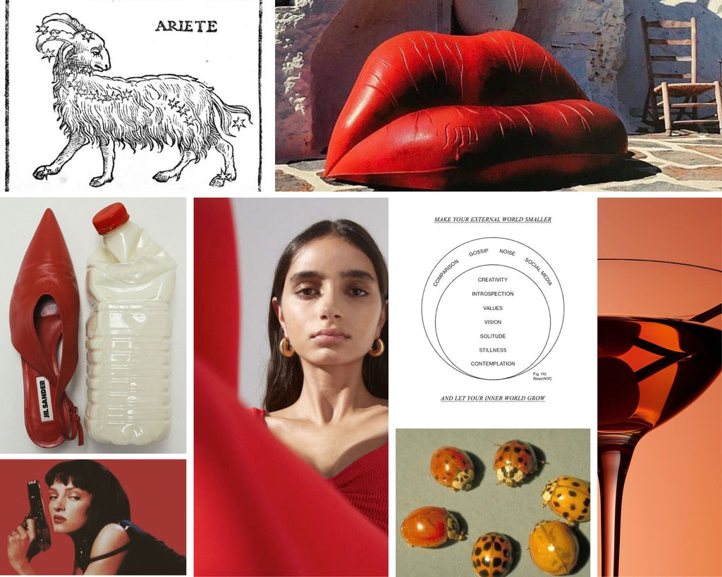 aries moodboard collage reliquia jewellery