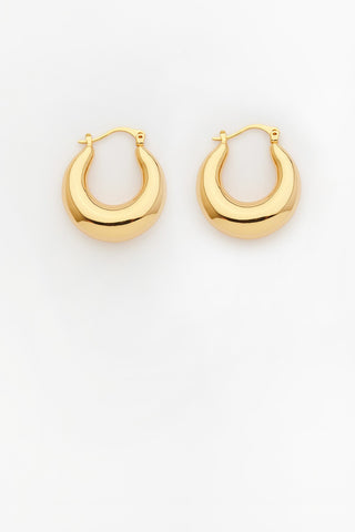 meridian hoops reliquia jewellery gold