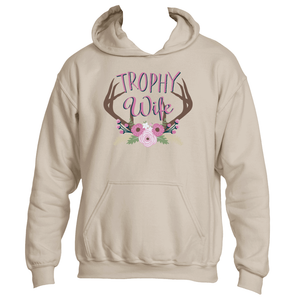 deer hoodie with antlers