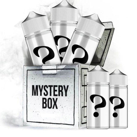 $10 Liquid Lucky Dip box with 5 bottles of mystery e-liquid