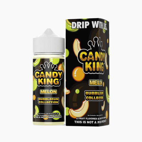 Candy King Bubblegum Collection | Melon 100ml bottle and box