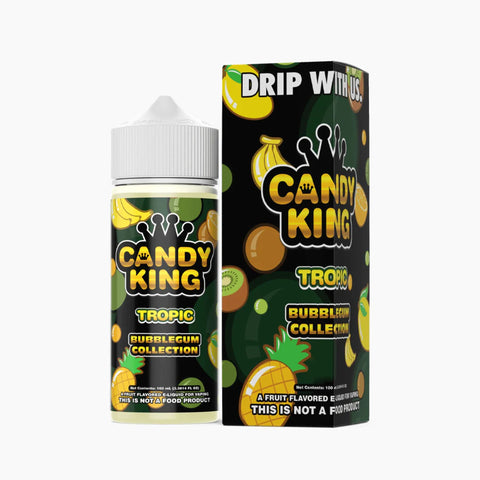 Candy King Bubblegum Collection | Tropic 100ml bottle and box