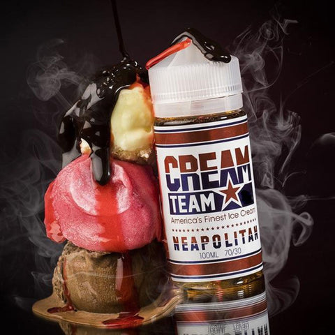 Cream Team | Neapolitan 100ml bottle with ice cream