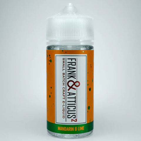 Frank & Atticus 2 | Mandarin & Lime 100ml bottle