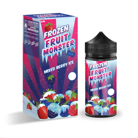 Frozen Fruit Monster Mixed Berry Ice 100ml bottle and box