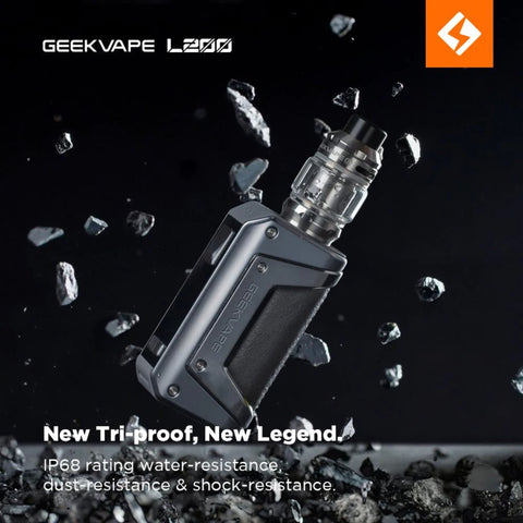 Geekvape L200 Aegis Legend 2 Kit smashing on to the ground