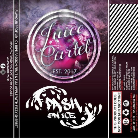 Juice Cartel | Pash on Ice label