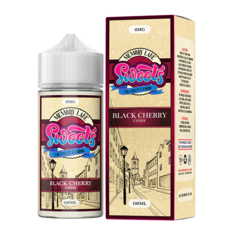 Memory Lane | Black Cherry Candy 100ml bottle and box