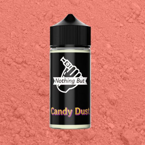 Nothing But | Candy Dust 120ml bottle with candy dust background