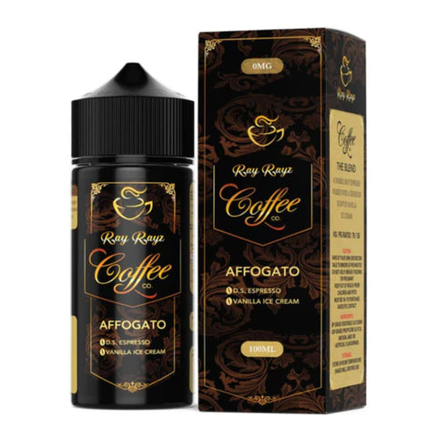 Ray Rayz Coffee Co | Affogato 100ml bottle and box