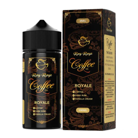 Ray Rayz Coffee Co | Royale 100ml bottle and box