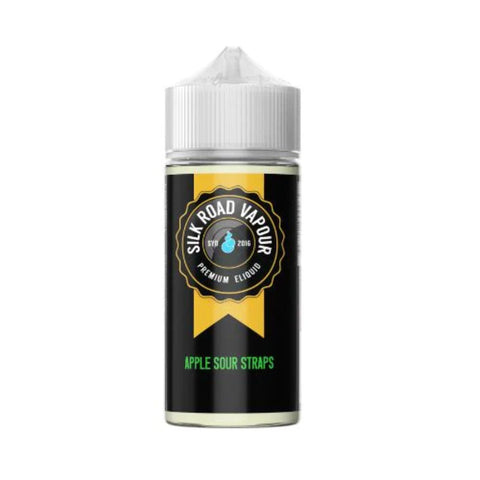 Silk Road Vapour | Apple Sour Straps 120ml bottle